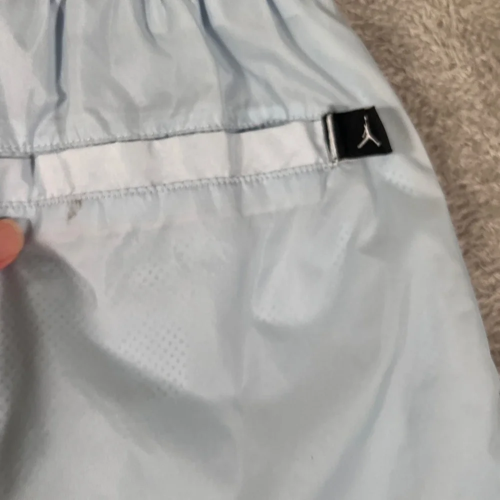 Jordan Basketball Shorts Lightweight Athletic Training Shorts Blue‎ Size S